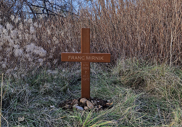 Fotografija s terena (Doberdob, križ, Kras)